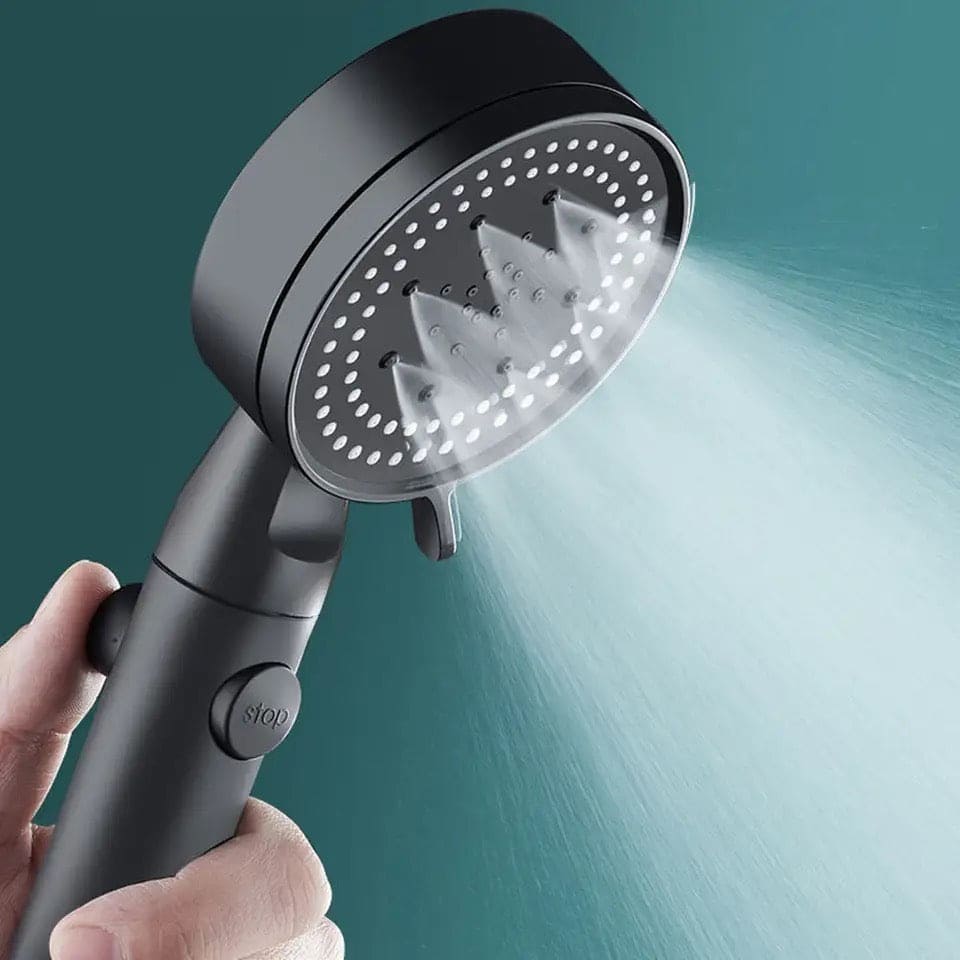Rainfall Shower Head, Multifunctional High Pressure Shower Head, 4 In 1 Bathroom Shower Sprayer, High Pressure Handheld Shower Spray Nozzle, One Water Stop Function Shower Head, Home Bath Shower Nozzle Water Heater Filter Shower Rainfall Shower Head, Multifunctional High Pressure Shower Head, 4 In 1 Bathroom Shower Sprayer, High Pressure Handheld Shower Spray Nozzle, One Water Stop Function Shower Head, Home Bath Shower Nozzle Water Heater Filter Shower